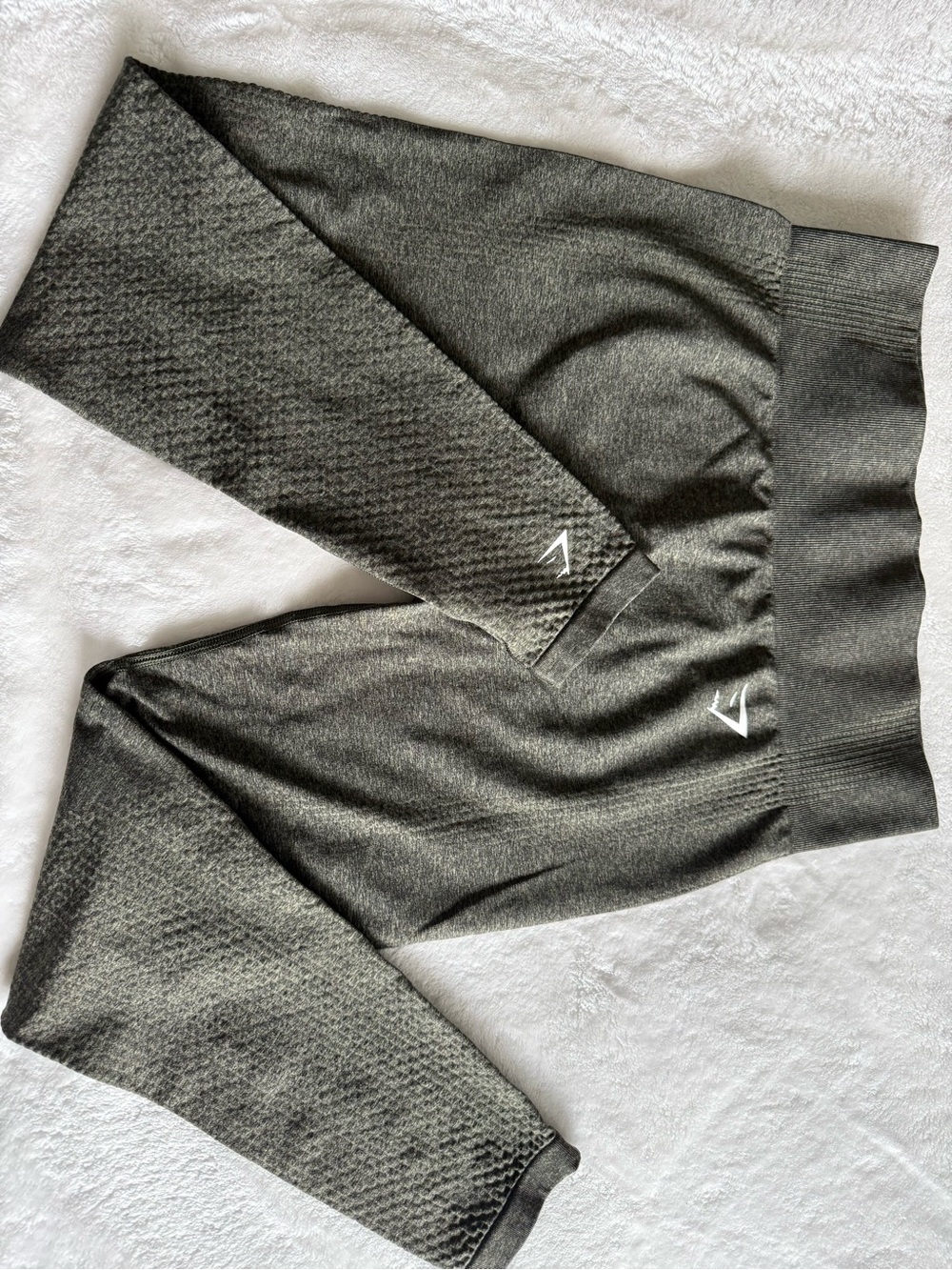 Gymshark Green Seamless High-Waist Leggings 🍀